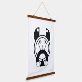 Tora Tiger Geometric Zodiac Hangend Wandkleed (Gebogen)