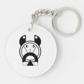 Tora Tiger Geometric Zodiac Sleutelhanger (Achterkant)