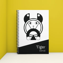 Tora Tiger Geometrische Zodiac Planner