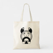 Tora Tiger Zodiac geometrisch Tote Bag (Achterkant)