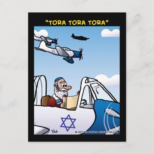 Tora. Tora. Tora!" Briefkaart (Voorkant)
