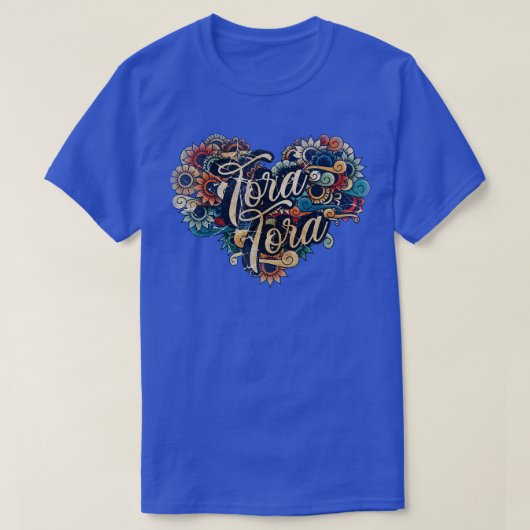 Tora Tora VIGNETTE  KLEUR T-shirt (Design voorkant)
