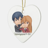 Toradora ~ Ryuji x Taiga Keramisch Ornament (Links)