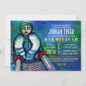 TORAH Bar Bat Mitzvah uitnodiging LEZEN (Voorkant)