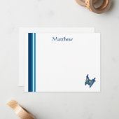 Torah Classic Dank je wel Notitiekaartje (Voorkant / Achterkant in situ)