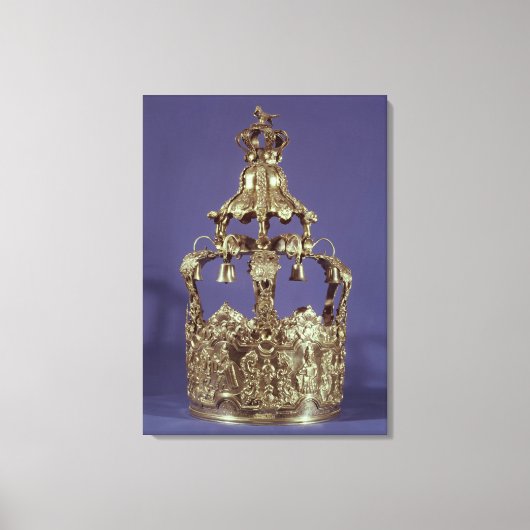 Torah Crown Canvas Afdruk (Voorkant)