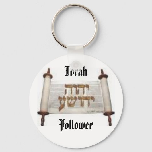 Torah Follower Sleutelhanger (Voorkant)