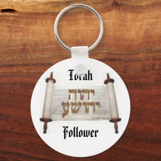 Torah Follower Sleutelhanger (Voorkant)