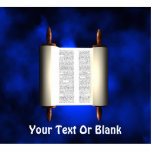 Torah Light Fotobeeldje Magneet<br><div class="desc">Met een Torah scroll die van binnenuit op een donkere fractale achtergrond wordt verlicht. Voeg je eigen tekst toe. Joden worden de "mensen van het Boek" genoemd vanwege onze toewijding aan de Torah. We moeten het bij wet op elk moment van de dag en de nacht voortzetten. Als een kind...</div>