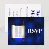 Torah Light RSVP Kaartje (Voorkant / Achterkant)