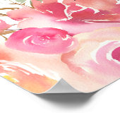 Torah Quote voor de joodse feestdag in Sukkot Poster (Hoek)