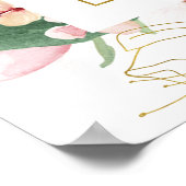 Torah Quote voor de joodse feestdag in Sukkot Poster (Hoek)