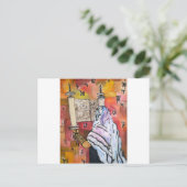 Torah Reading Briefkaart (Staand voorkant)