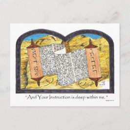 Torah Scroll Briefkaart