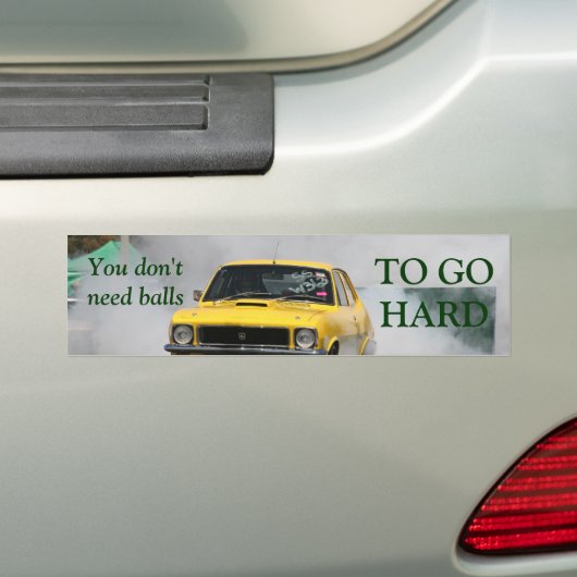 Torana bumper sticker (Op auto)