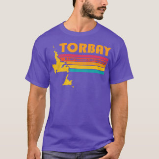 Torbay Newfoundland en Labrador Canada Vintage Di T-shirt