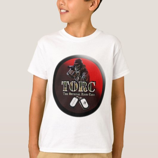 TORC-LOGO STIJLPRODUCTEN T-SHIRT (Voorkant)