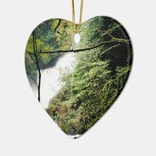 Torc Waterfall Keramisch Ornament (Links)