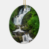 Torc waterfall schilderachtig, Ierland Keramisch Ornament (Rechts)