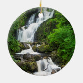 Torc waterfall schilderachtig, Ierland Keramisch Ornament (Achterkant)