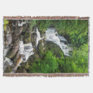 Torc waterval landschap, Ierland Deken