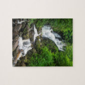 Torc waterval landschap, Ierland Legpuzzel (Horizontaal)