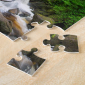 Torc waterval landschap, Ierland Legpuzzel (Zijkant)