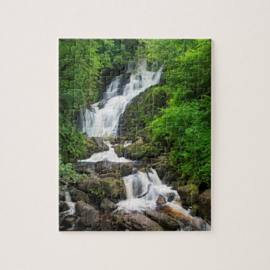 Torc waterval landschap, Ierland Legpuzzel (Verticaal)