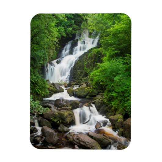 Torc waterval landschap, Ierland Magneet (Verticaal)