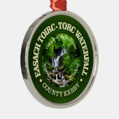 Torc Waterval (rood) Metalen Ornament (Rechts)