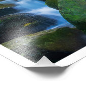 Torc Waterval Wandkunst | Killarney Park Ierland Foto Afdruk (Hoek)