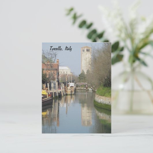 Torcello, Italië Briefkaart (Staand voorkant)