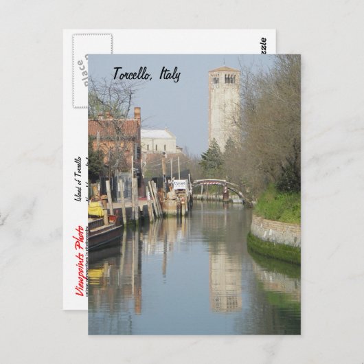 Torcello, Italië Briefkaart (Voorkant / Achterkant)
