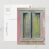 Torcello Shutters Briefkaart (Voorkant / Achterkant)