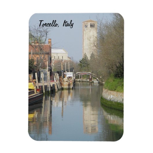 Torcello Tower Premium Flexi-magneet Magneet (Verticaal)