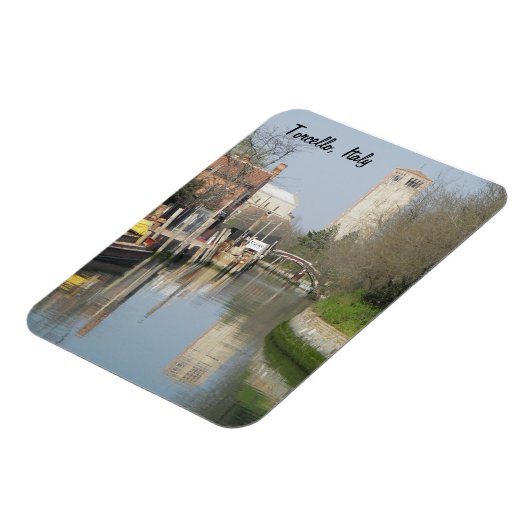 Torcello Tower Premium Flexi-magneet Magneet (Linkerzijde)