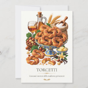 Torcetti – Klassiek Italiaans dessert Kaart