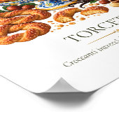 Torcetti – Klassiek Italiaans dessert Poster (Hoek)