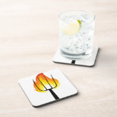 Torch en Pitchfork Bier Onderzetter (Rechterzijde)