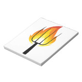 Torch en Pitchfork Notitieblok (Linkerzijde)