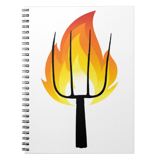 Torch en Pitchfork Notitieboek (Voorkant)