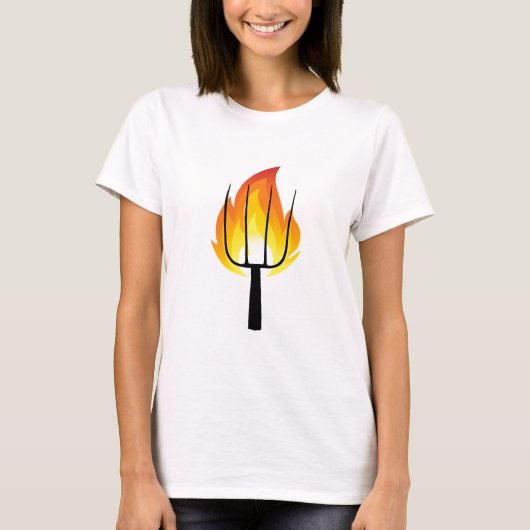 Torch en Pitchfork T-shirt (Voorkant)