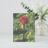 Torch Ginger Briefkaart (Staand voorkant)