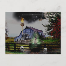 *~* Torch Hand Skulls HALLOEEN