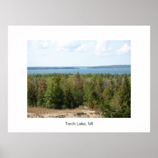 Torch Lake, Michigan Poster (Voorkant)