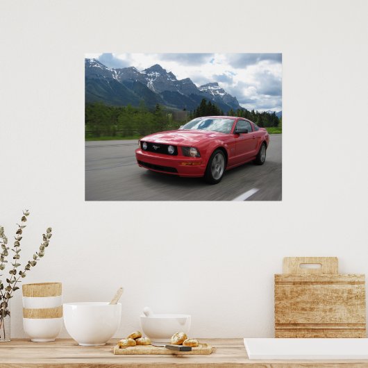 Torch Red Poster (Keuken)