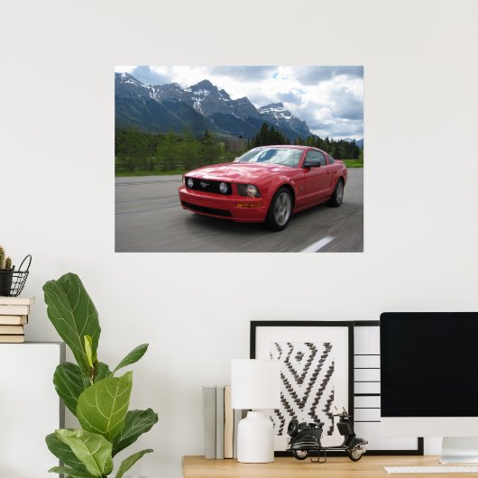 Torch Red Poster (Thuiskantoor)