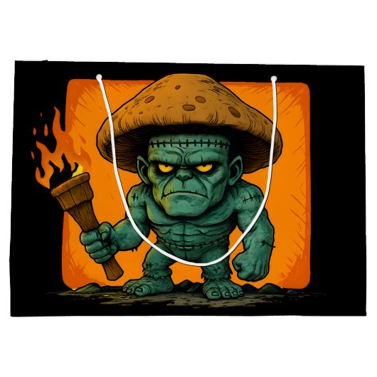 Torch & Temper – Mushroom Beast Design Groot Cadeauzakje (Achterkant)