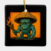 Torch & Temper – Mushroom Beast Design Keramisch Ornament (Voorkant)