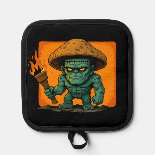 Torch & Temper – Mushroom Beast Design Pannenlap (Voorkant)